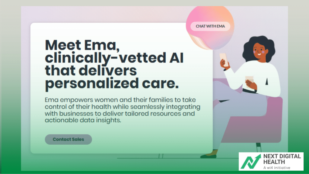 Ema Secures Over M to Accelerate AI-driven Innovation in Women’s Health - Next Digital Health